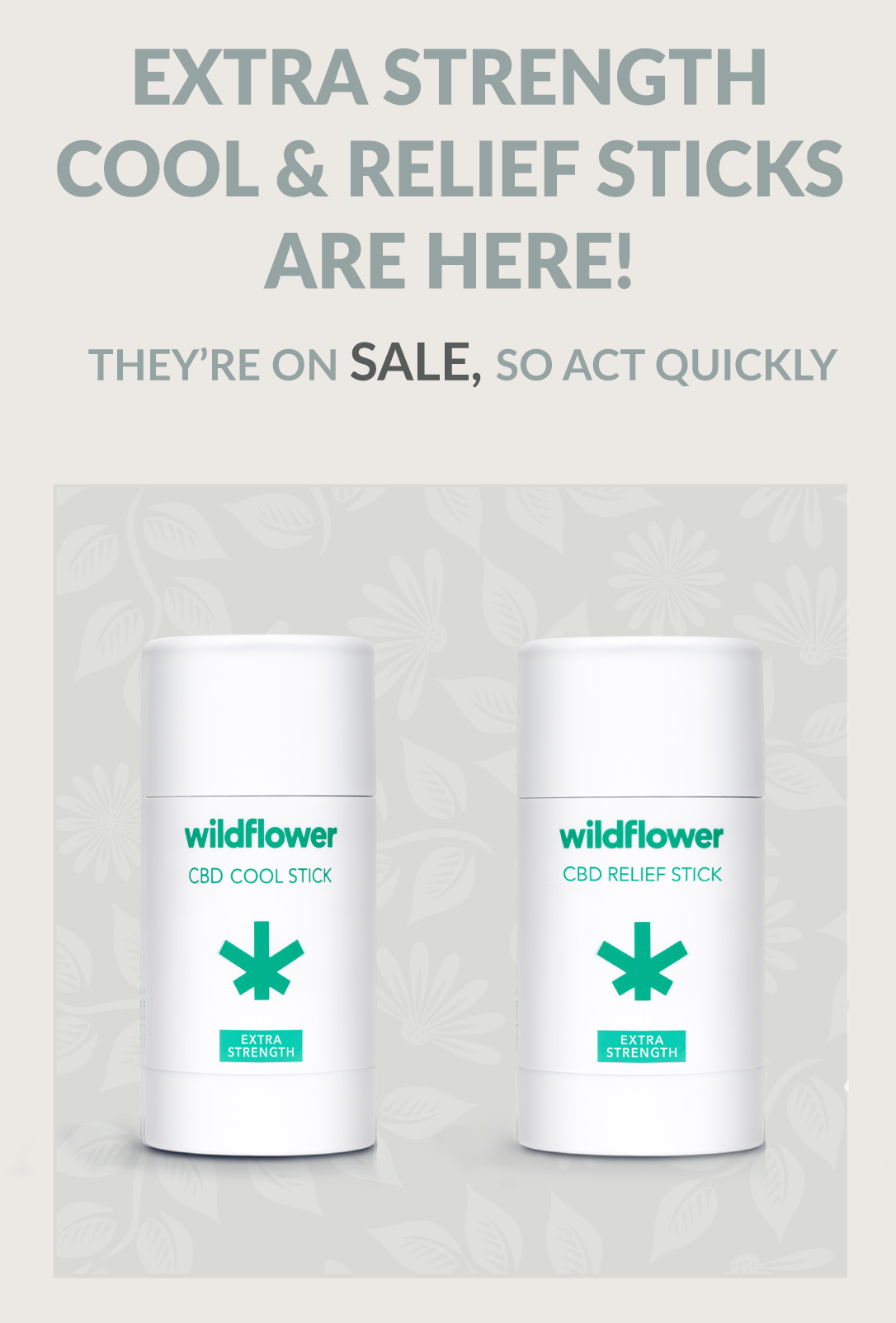Wildflower Wellness EXTRA STRENGTH CBD Cool