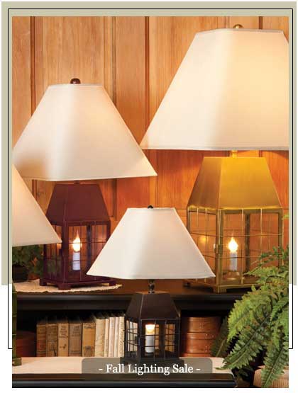A Sturbridge Best Seller: Sturbridge Lantern Lamp