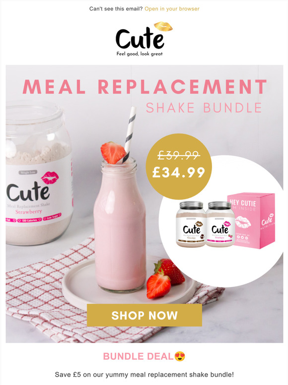 Save 5 on our shake bundle