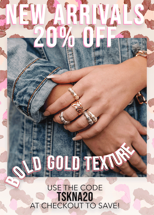 The Sis Kiss Bold gold textures + 20 off! Milled