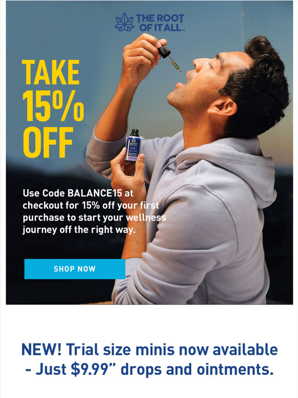 Your 15% Off Is Inside!