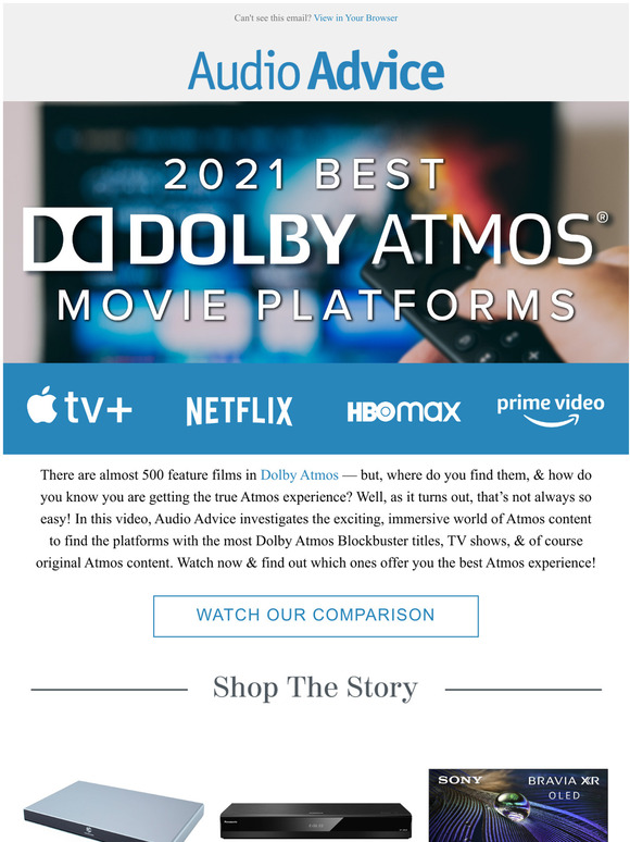 Audio Advice Discover The Best Dolby Atmos Movie Platforms Milled