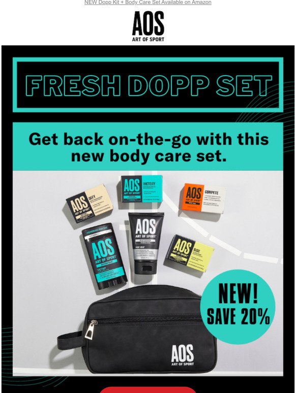 NEW: Dopp Kit Full of Fresh (plus save 20%!)