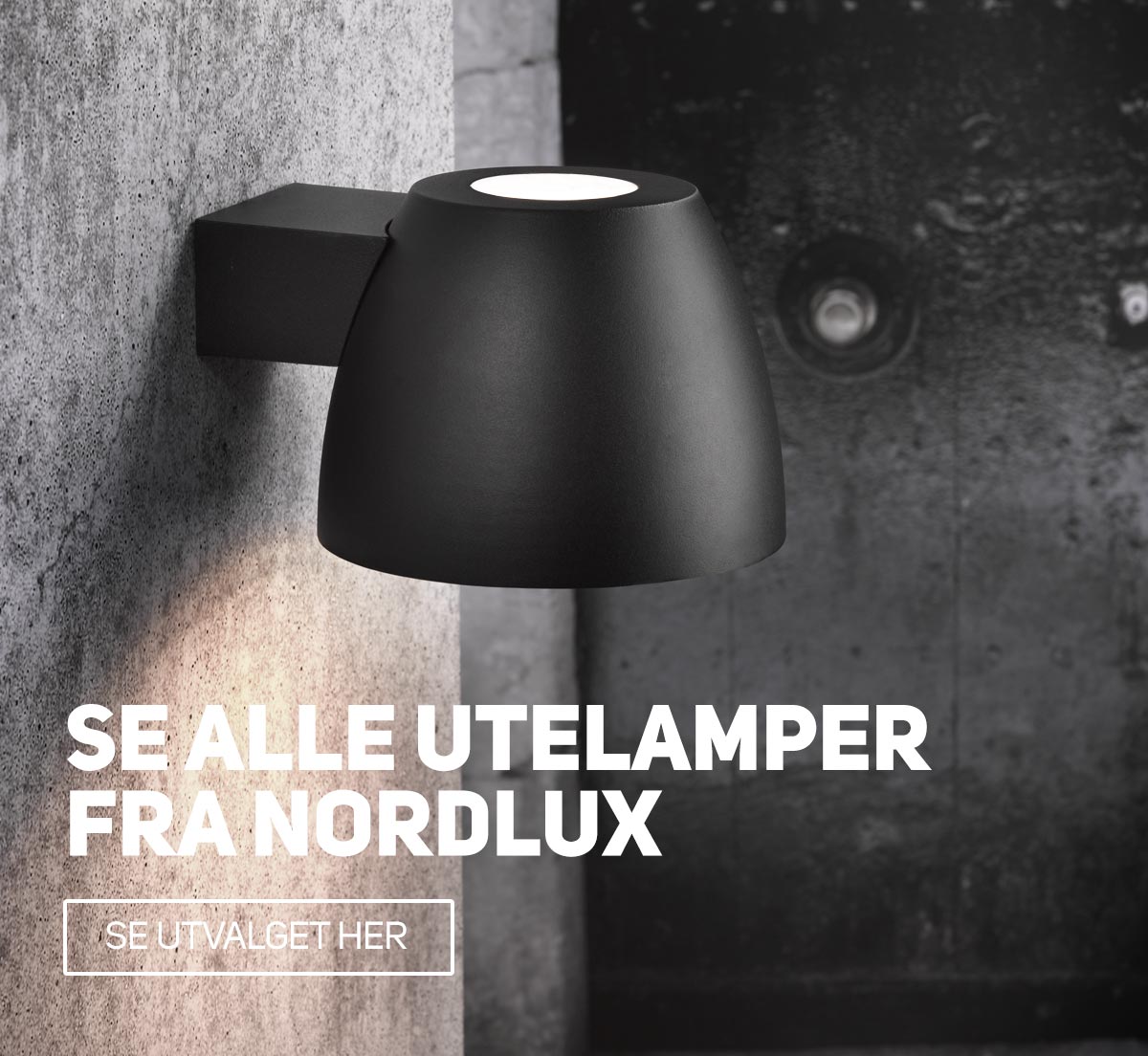 Nordlux utelampe