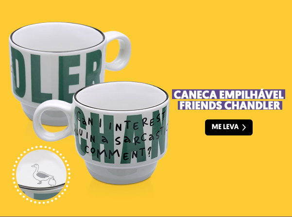 CANECA EMPILHAVEL FRIENDS CHANDLER B CANECA EMPILHAVEL FRIENDS CHANDLER B