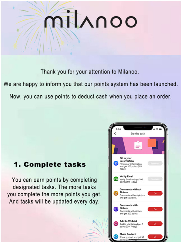 Milanoo Upgrade Membership System Notice