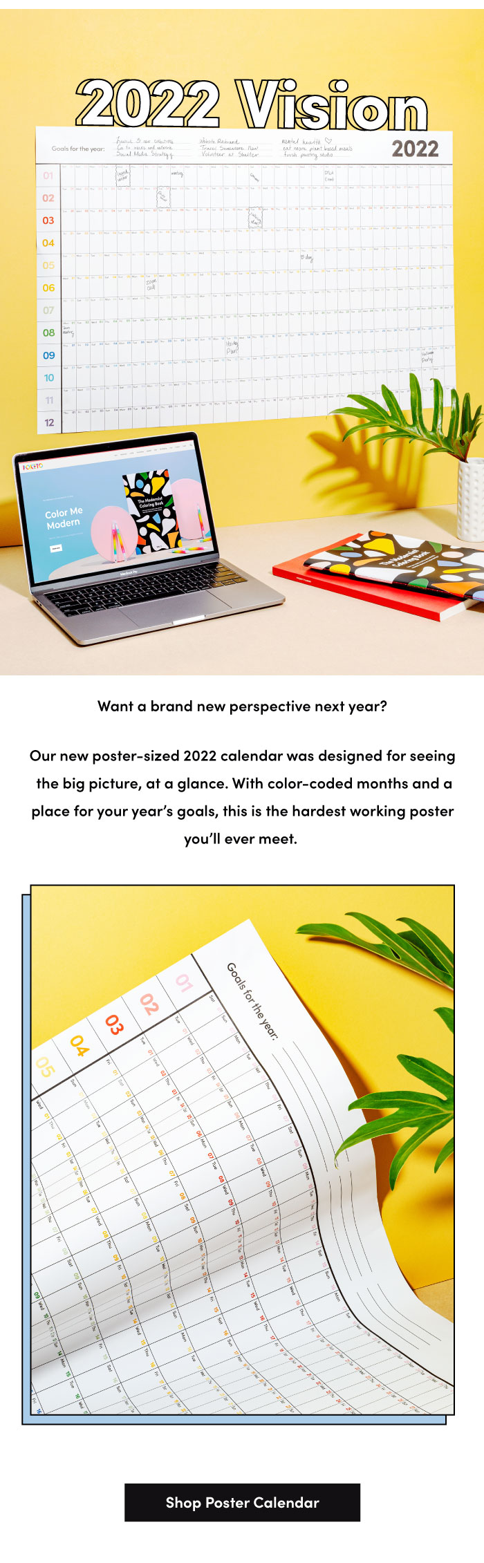 Poketo: Meet The 2022 Poster Calendar | Milled