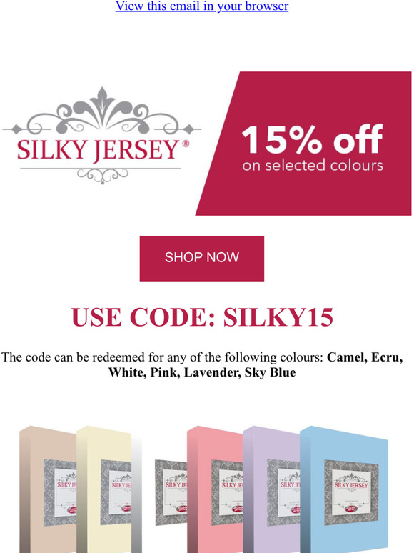 Here's your promo code