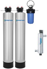Save 15% OFF Water Filter & Pelican Water Softener Alternative Combo System + UV