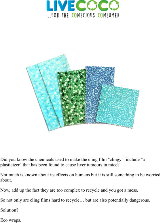 LiveCoco The truth about cling film Milled