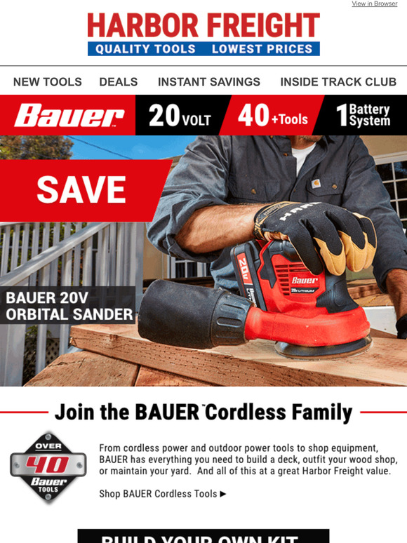 Harbor Freight Tools See What's New With Bauer Milled