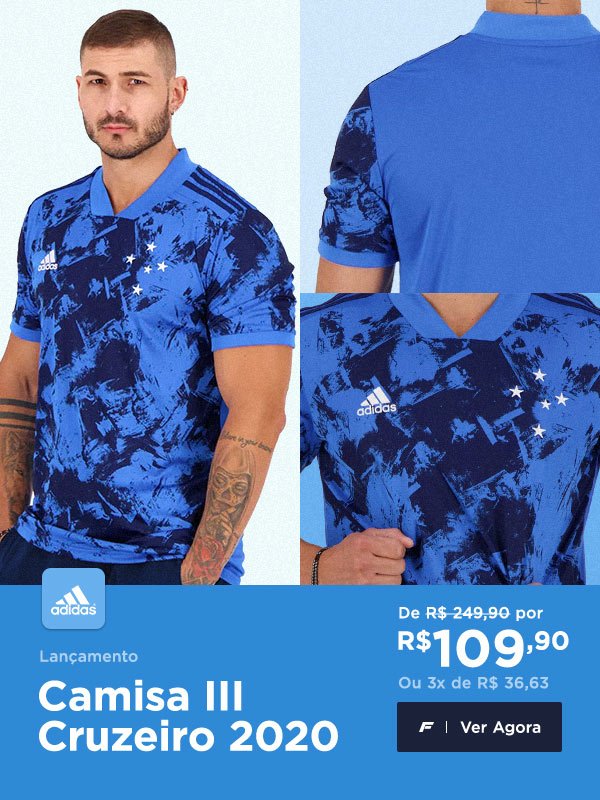 Camisa Adidas Cruzeiro Pré Jogo 2021 - FutFanatics
