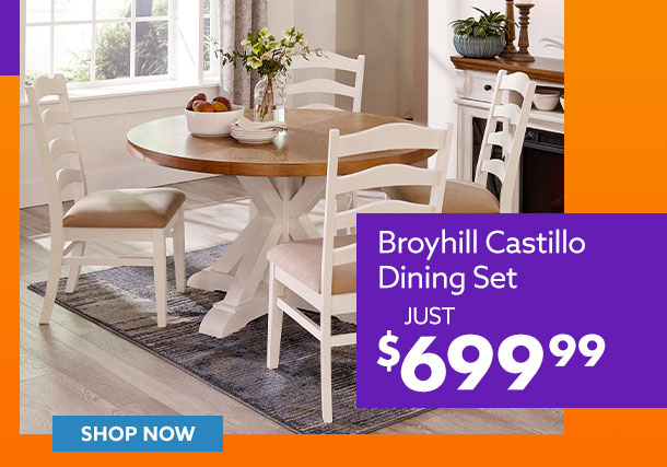 broyhill castillo dining set