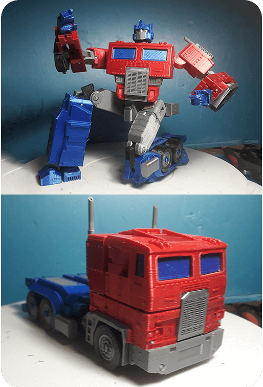 Free STL file Optimus Prime G1 Action Figure 🤖・3D printing