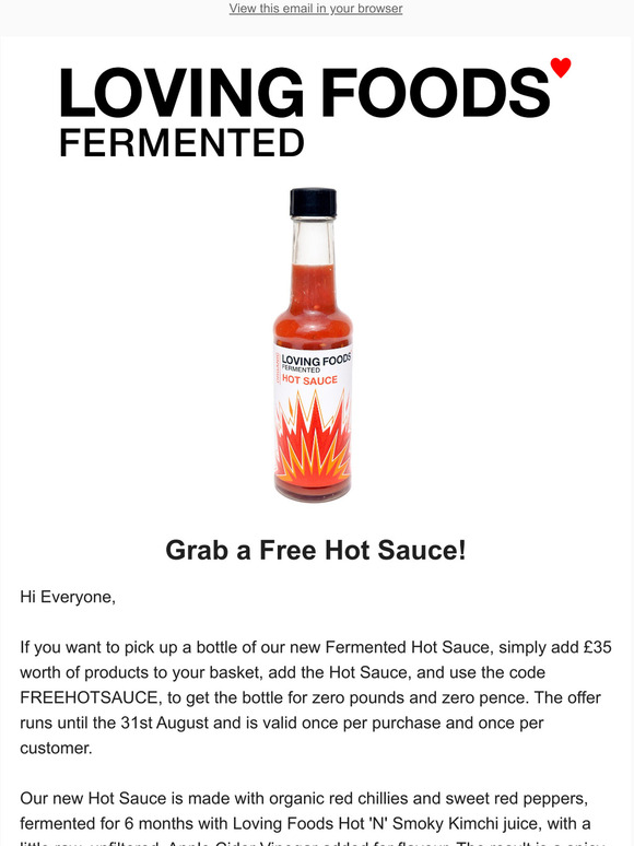 Free Hot Sauce