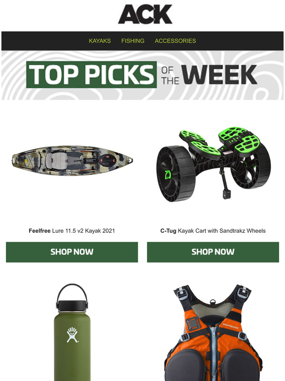 Austin Kayak New Features!! Shop the 2021 Feelfree Lure 11.5 Milled