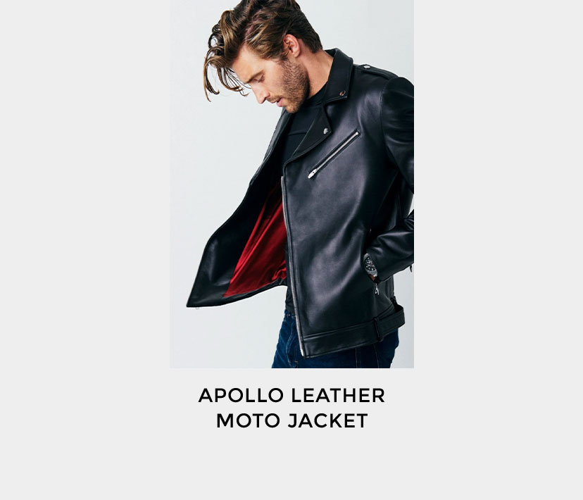 APOLLO LEATHER MOTO JACKET