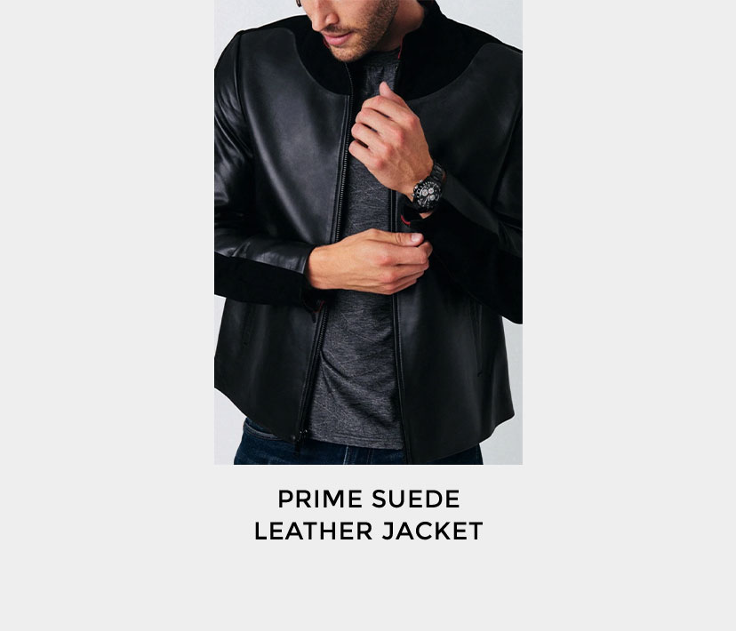 PRIME SUEDE LEATHER JACKET