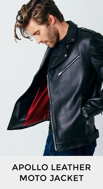 APOLLO LEATHER MOTO JACKET