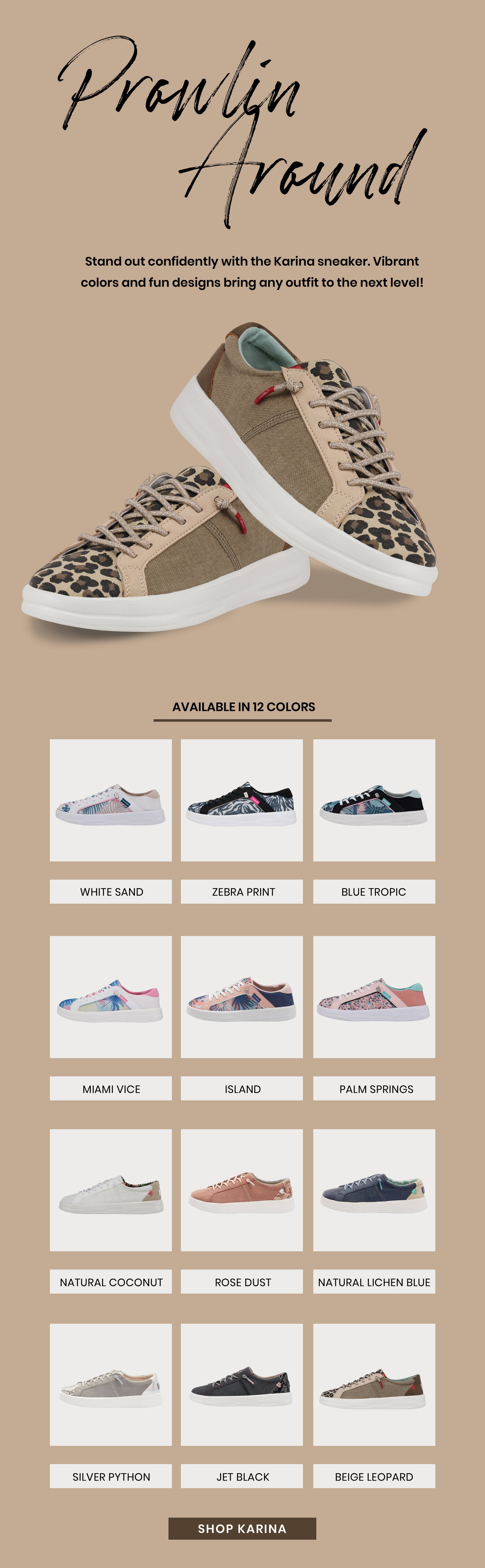 Hey Dude Shoes USA Prowlin' Around Milled