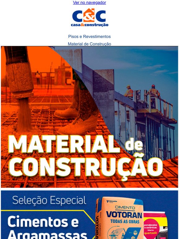 Vai reformar? Esse e-mail  pra voc