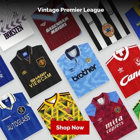 Vintage Premier League Kits