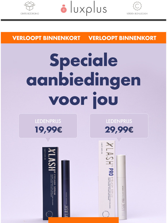 SPECIALE AANBIEDING van XLash!