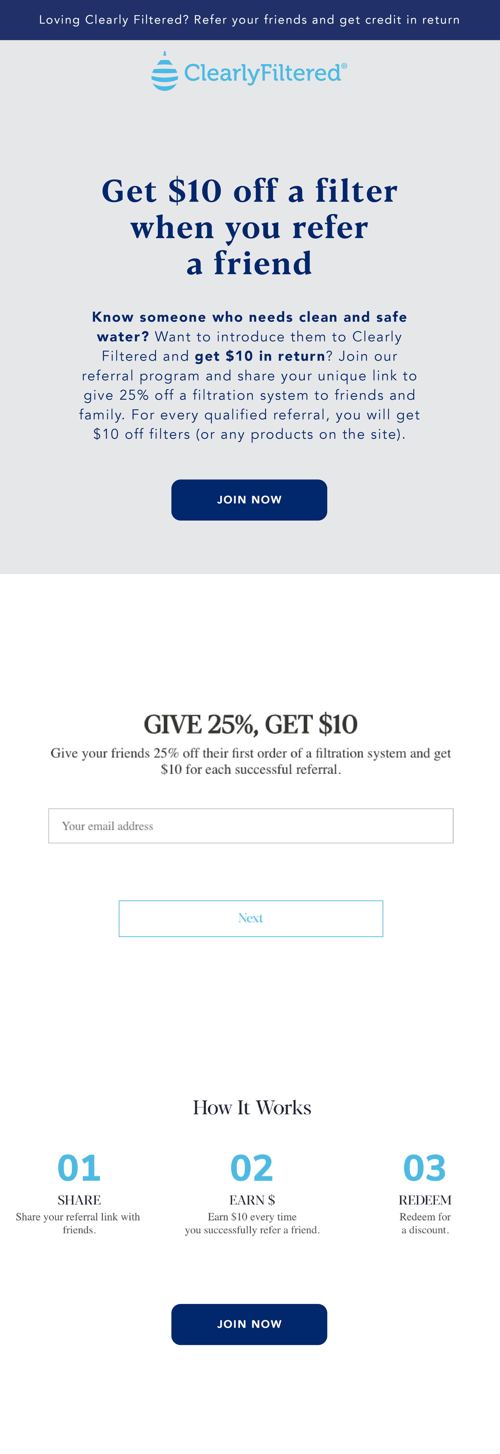 Refer a friend