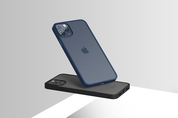 Super Thin Bumper iPhone 12 Pro Case iPhone 12 Pro Max / Black by Peel