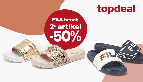 vanHaren : Vakantie musthaves: FILA slippers 2e -50% | Milled
