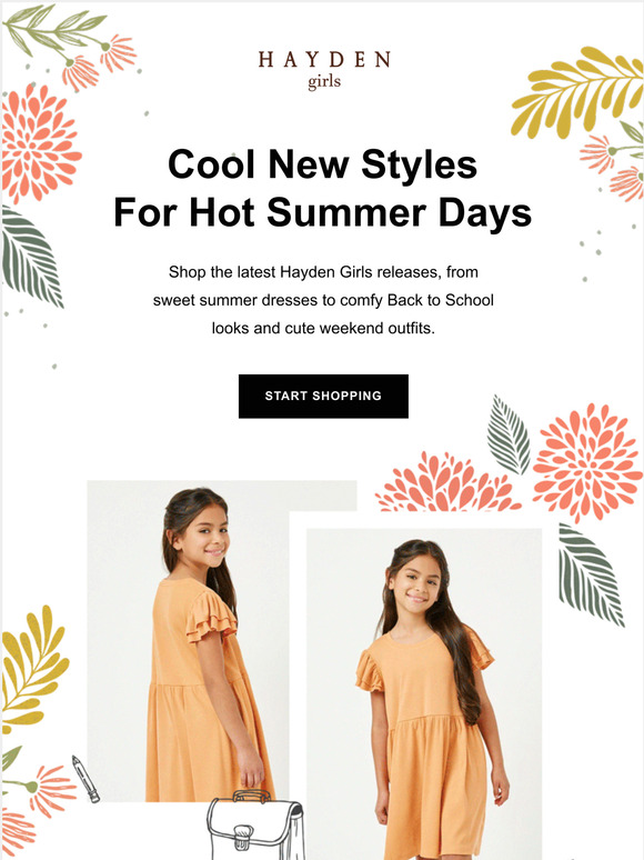 When did you last buy a cool new summer style?