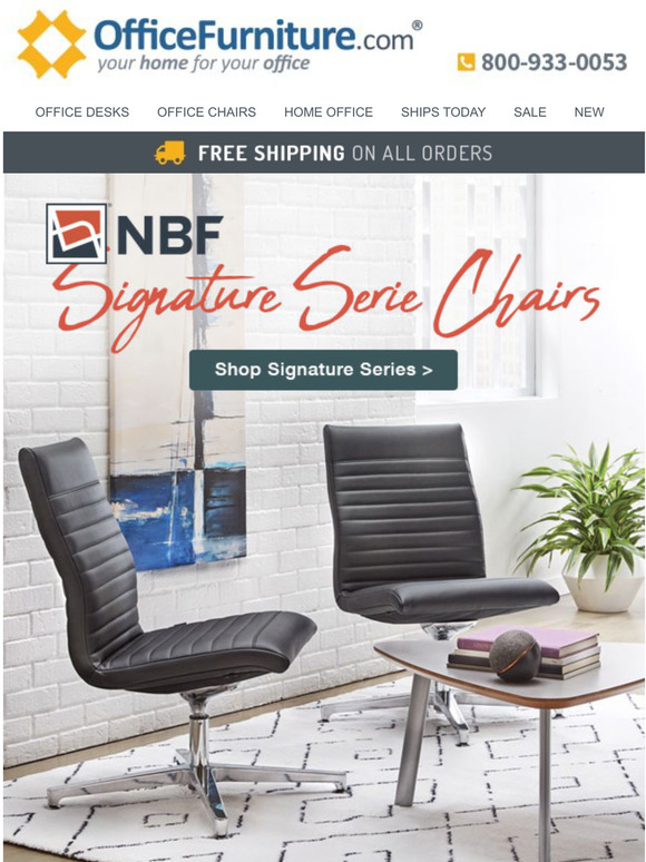 Take a seat with NBF Signature Series chairs >