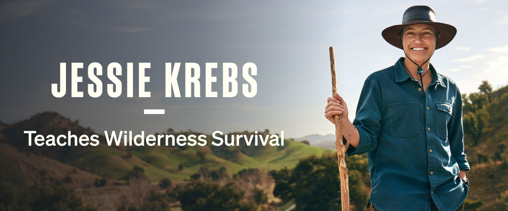 Jessie Krebs Teaches Wilderness Survival