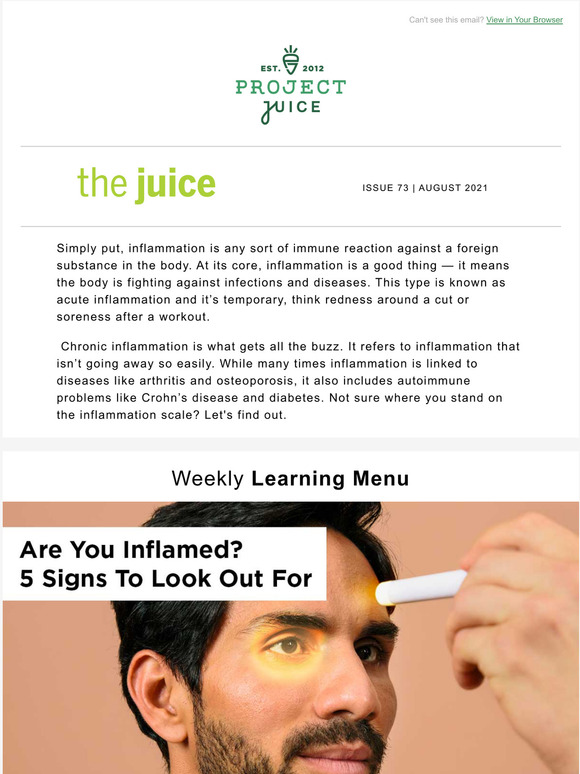 Inflammation  friend or foe?
