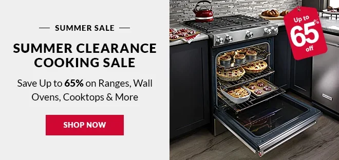 Summer Clearance Cooking Appliance Sale