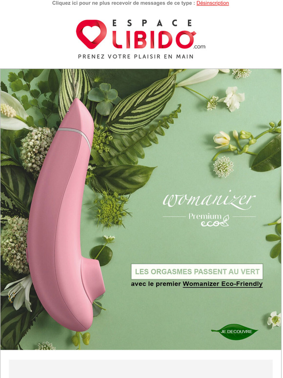 Passez vos orgasmes au vert avec le Womanizer co ! + 5% de rduction sur la boutique