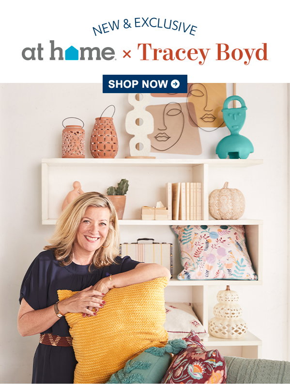 New & exclusive At Home x Trace Boyd. Shop now.