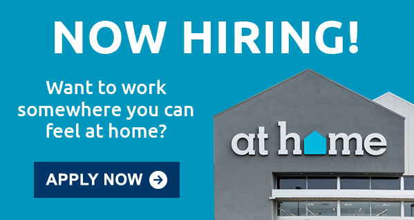 Now hiring! Want to work somewhere you can feel at home? Apply now.