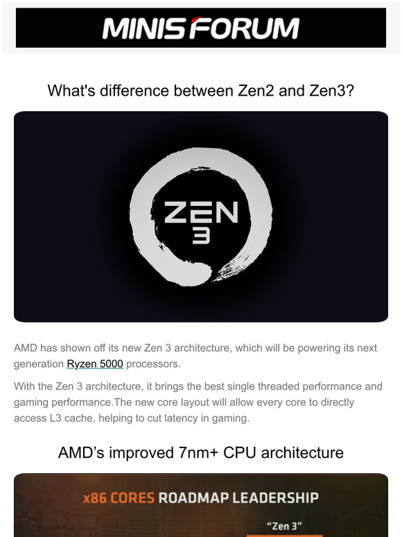 difference between zen 2 and zen 3