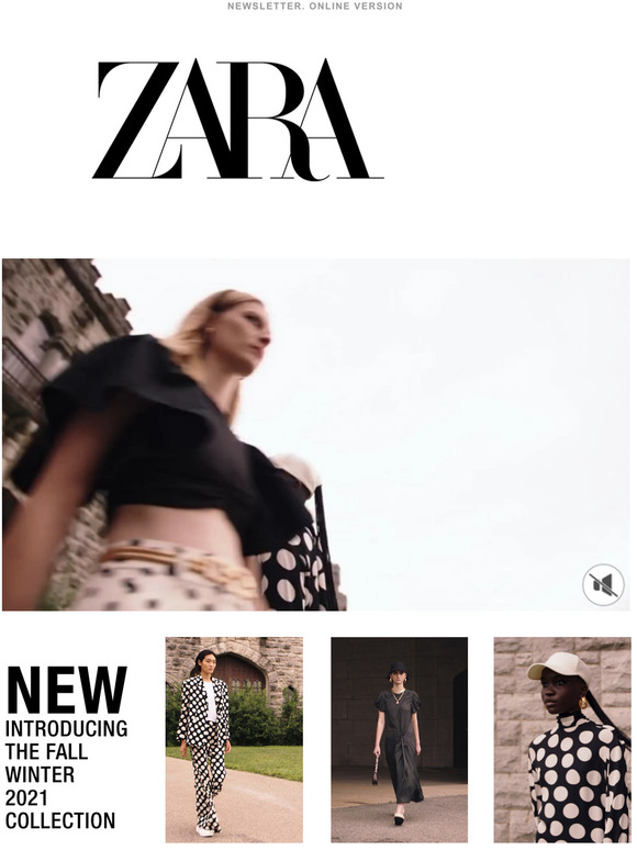 Zara USA: Studio Issue 002. The dot collection #zarawoman | Milled