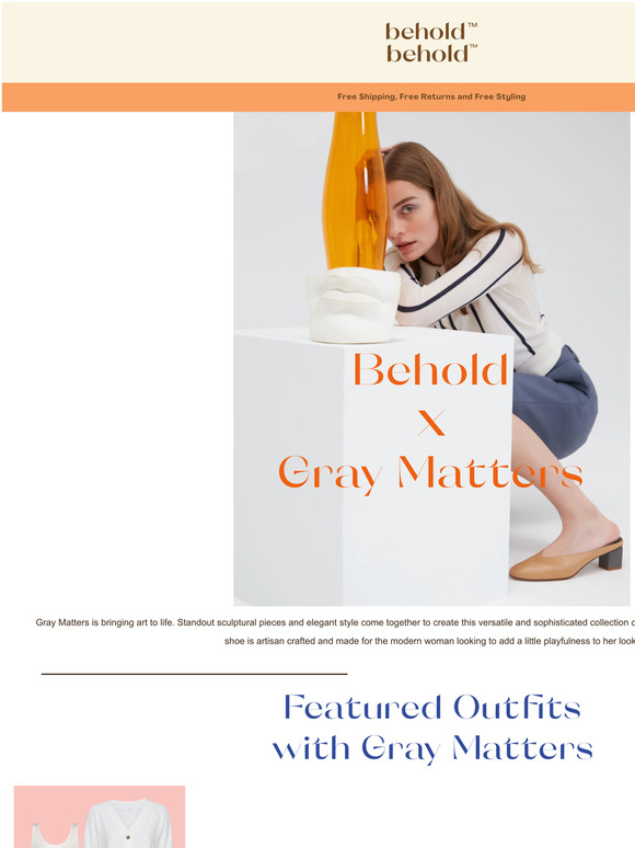 Meet Gray Matters: Sculptural & Wearable Footwear
