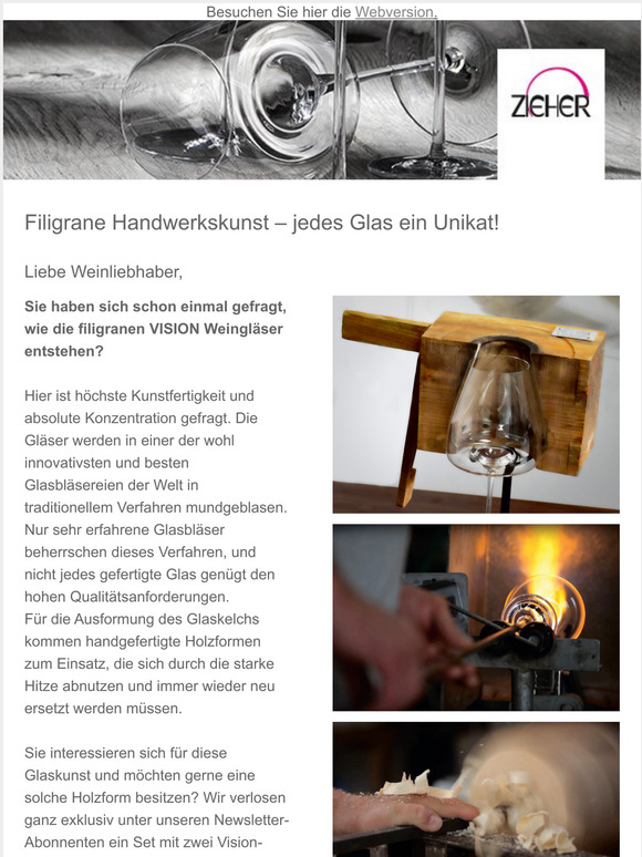 Glasblserkunst zum Anfassen