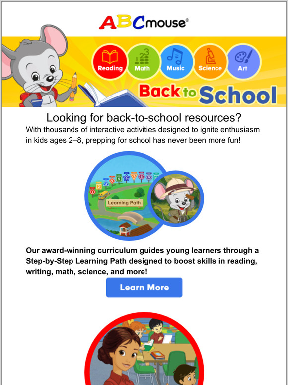 Head Back To School With Abcmouse Milled