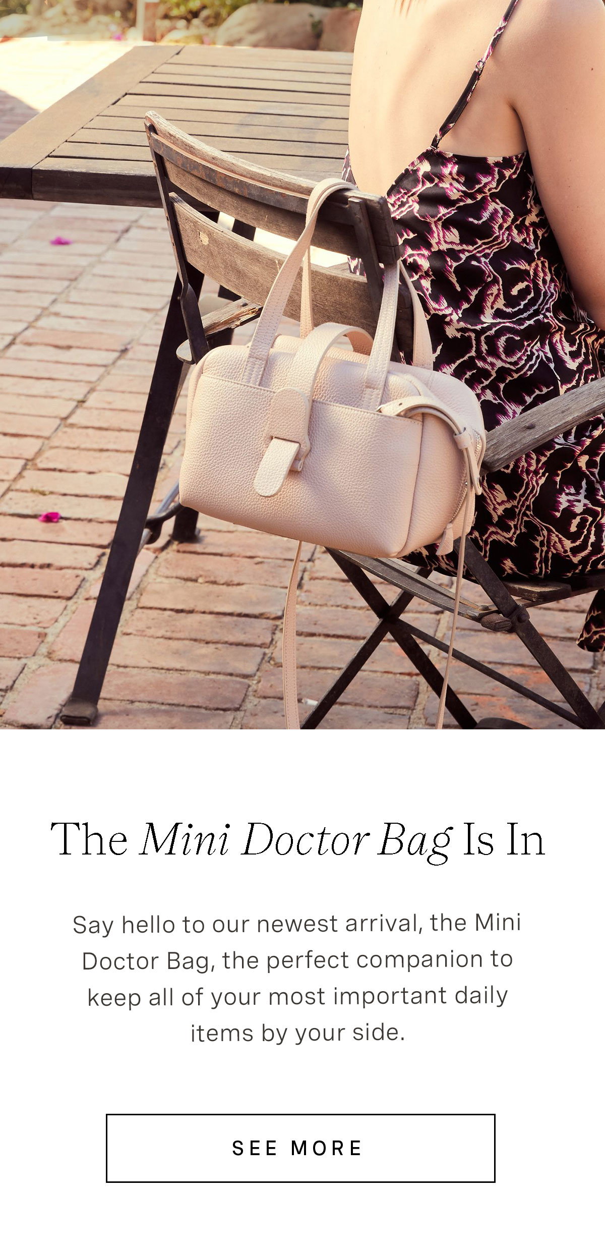 Senreve Launched a Mini Version of the Doctor Bag Celebs Love