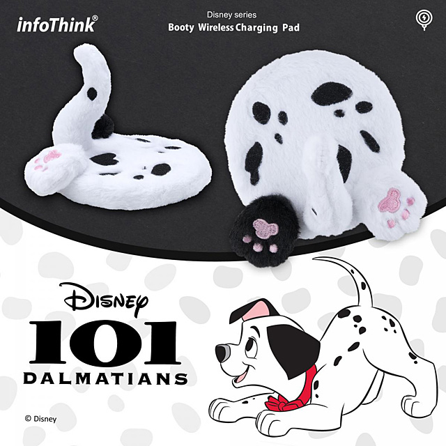 Brando Phone Speaker: infoThink Disney Series Booty Wireless Charging Pad -  101 Dalmatians