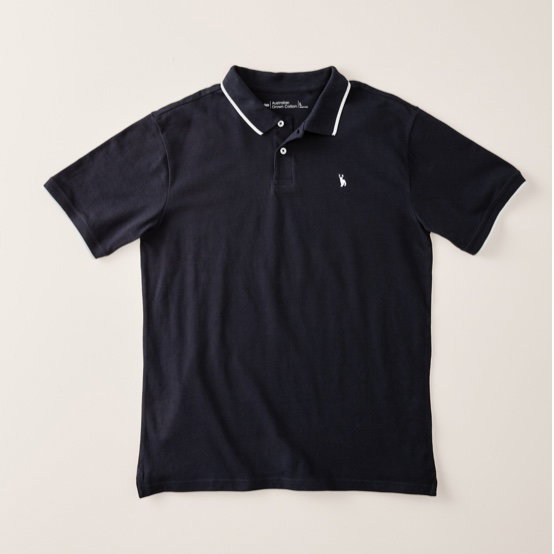 Australian cotton polo
Size: XS-4XL. $15.