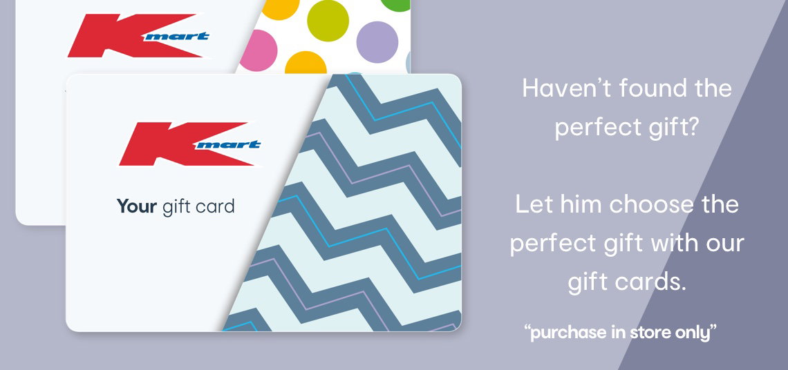 Haven't found the perfect gift? Let him choose the perfect gift with our
gift cards.