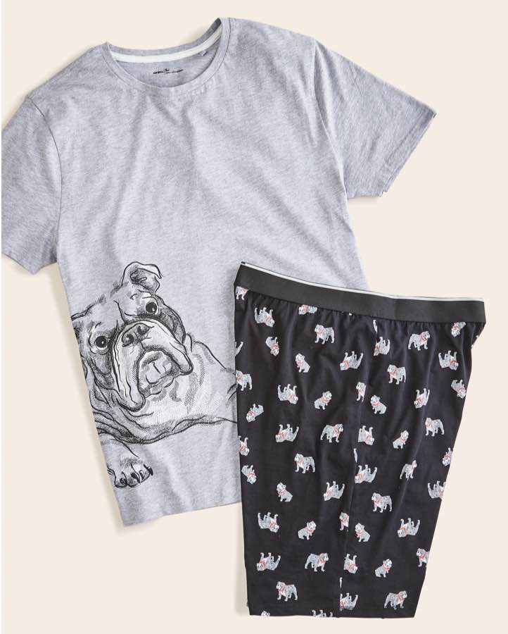 Short sleeve knit short pyjama set Size: S-XXL. $14set.