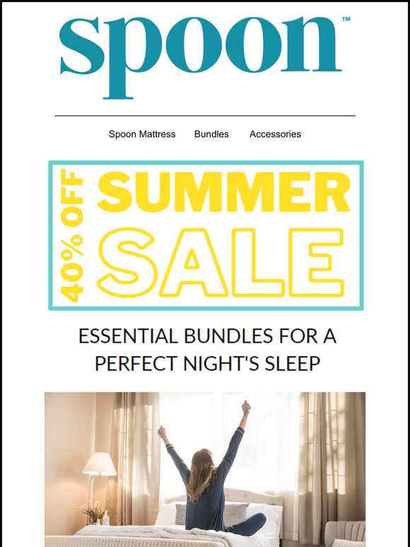Spoon Sleep's Best Selling Bundles are 40% OFF!