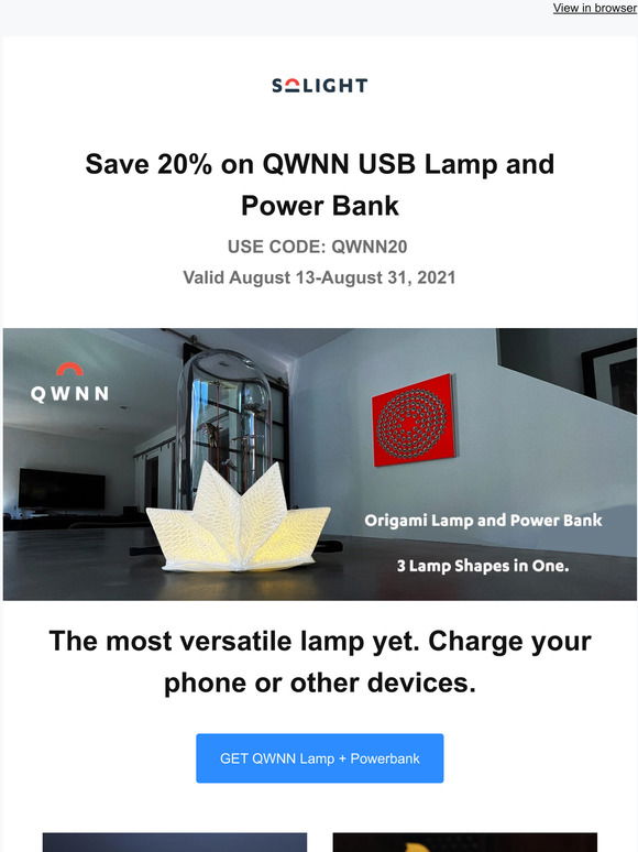 Solight Design Solar Qwnn